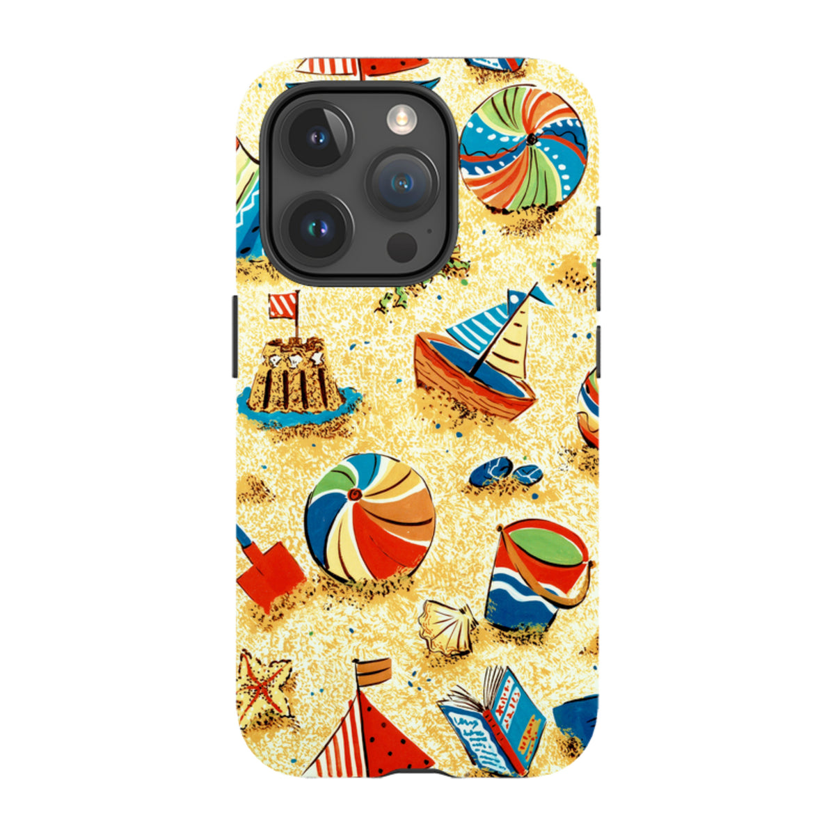 iPhone Tough Case - Beach Things By Sarah Campbell