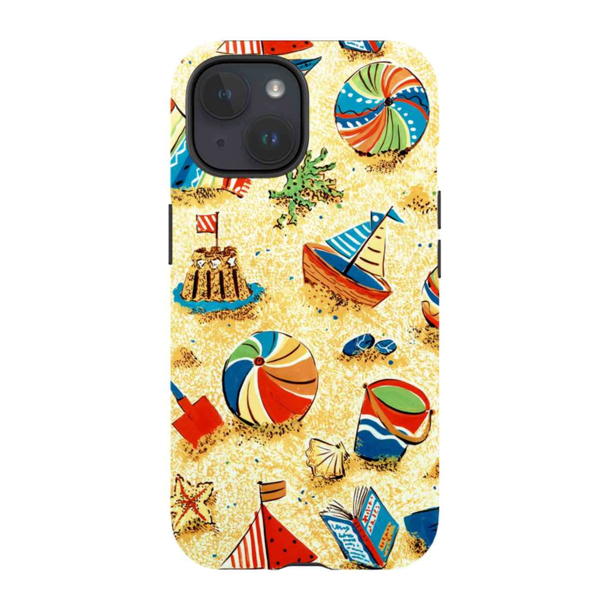 iPhone Tough Case - Beach Things By Sarah Campbell