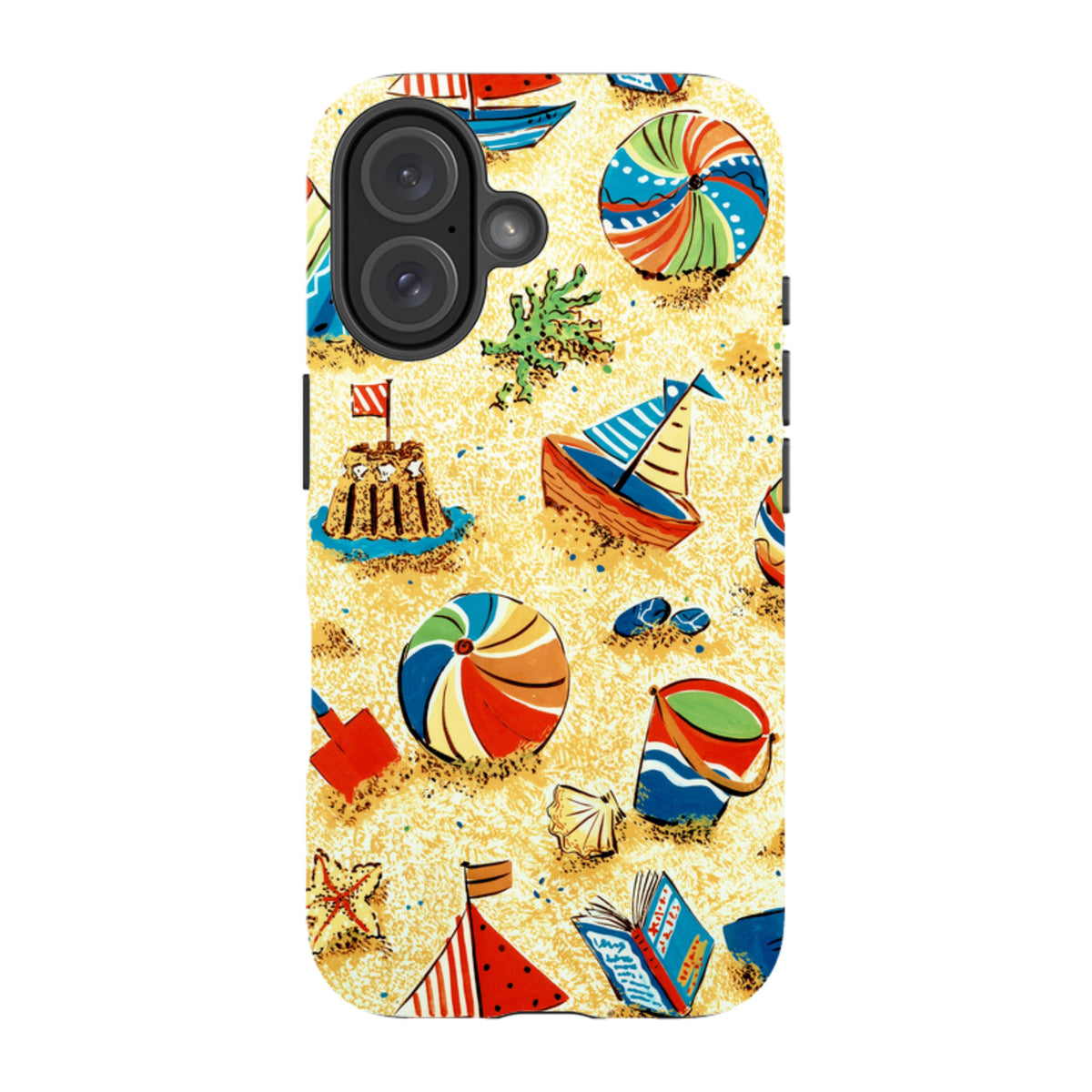 iPhone Tough Case - Beach Things By Sarah Campbell