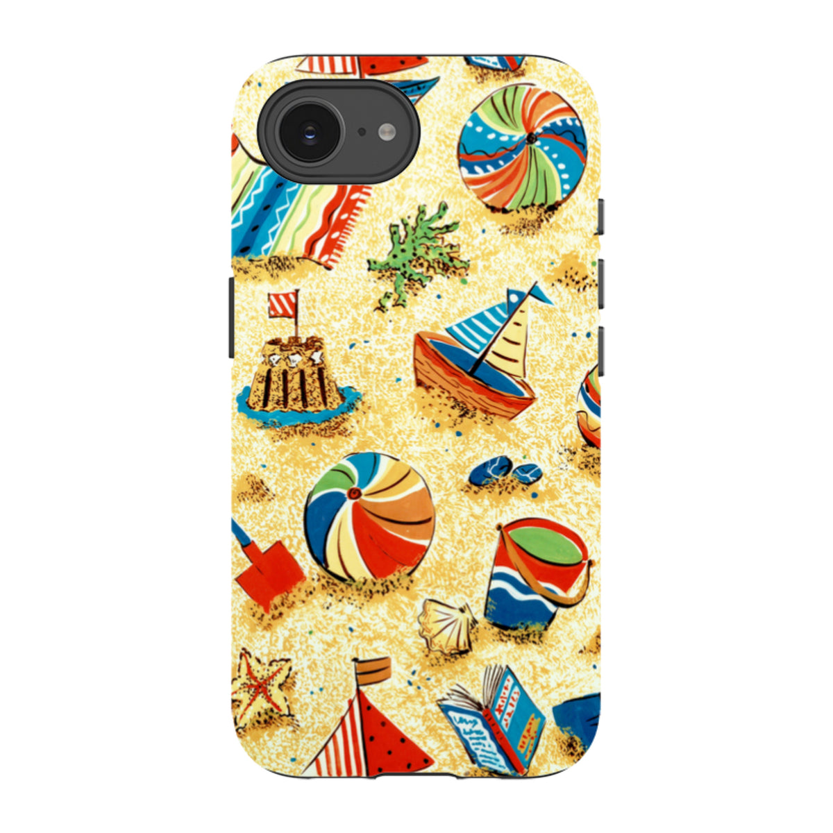 iPhone Tough Case - Beach Things By Sarah Campbell