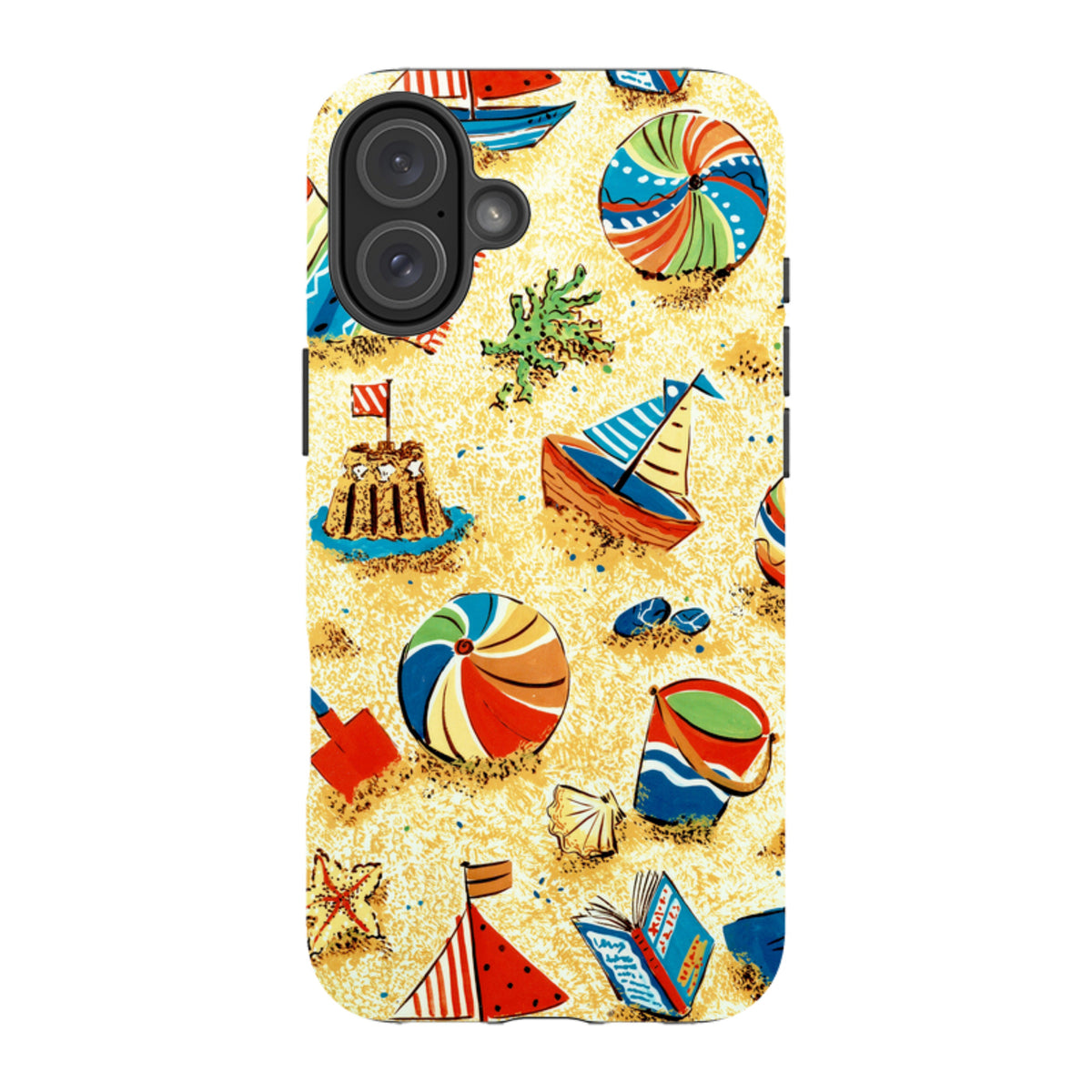 iPhone Tough Case - Beach Things By Sarah Campbell