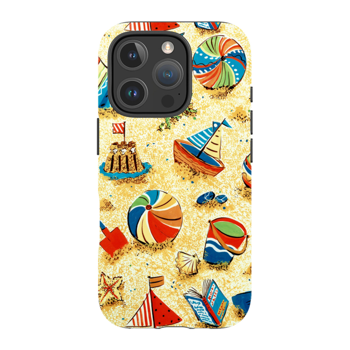 iPhone Tough Case - Beach Things By Sarah Campbell