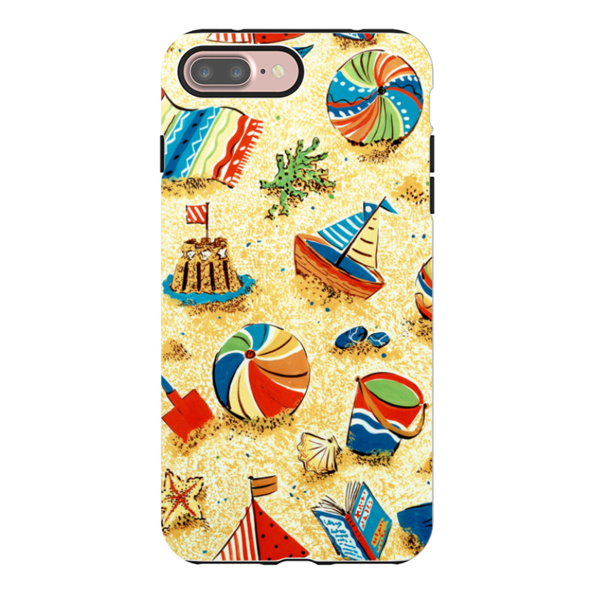iPhone Tough Case - Beach Things By Sarah Campbell