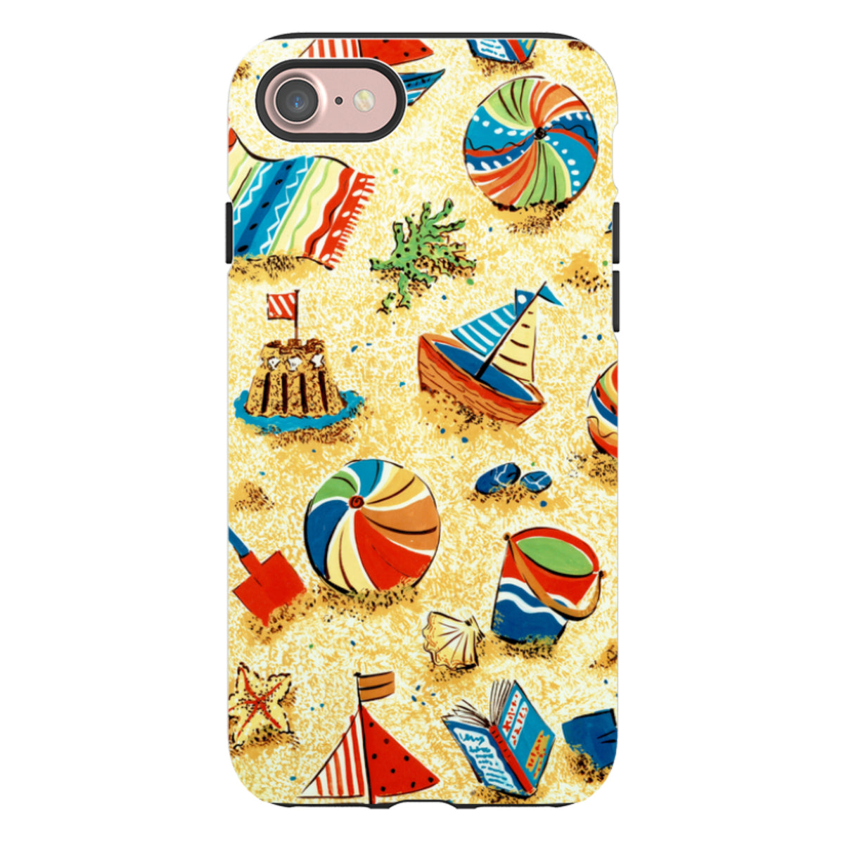 iPhone Tough Case - Beach Things By Sarah Campbell
