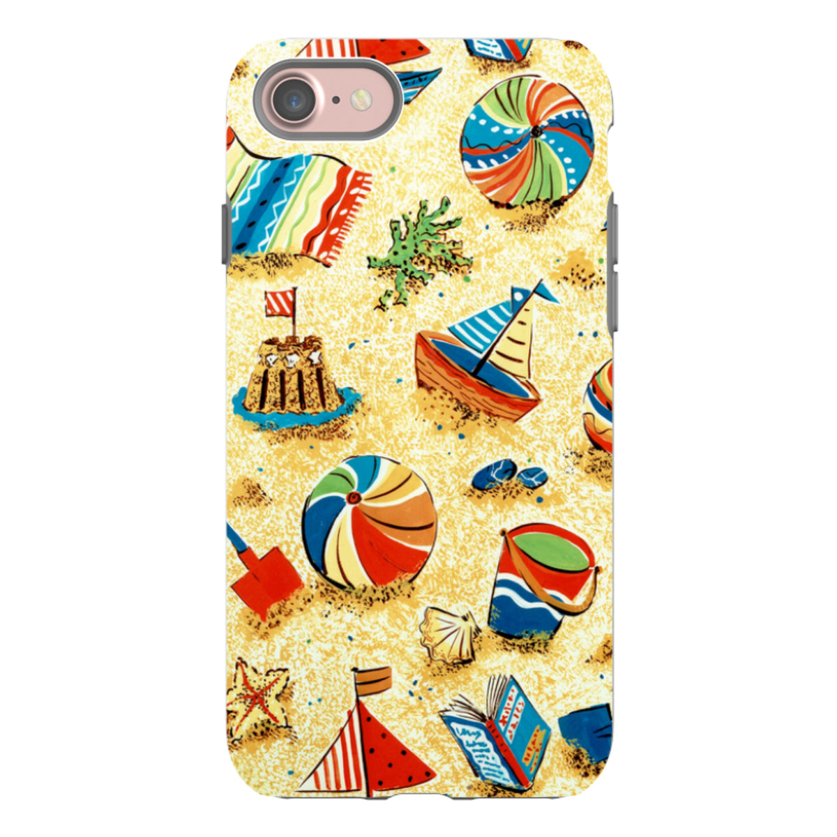 iPhone Tough Case - Beach Things By Sarah Campbell
