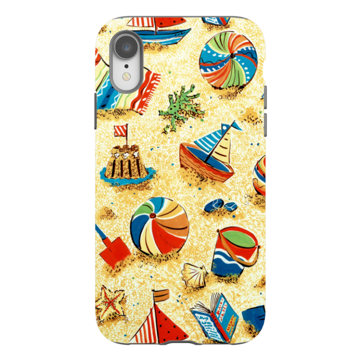 iPhone Tough Case - Beach Things By Sarah Campbell