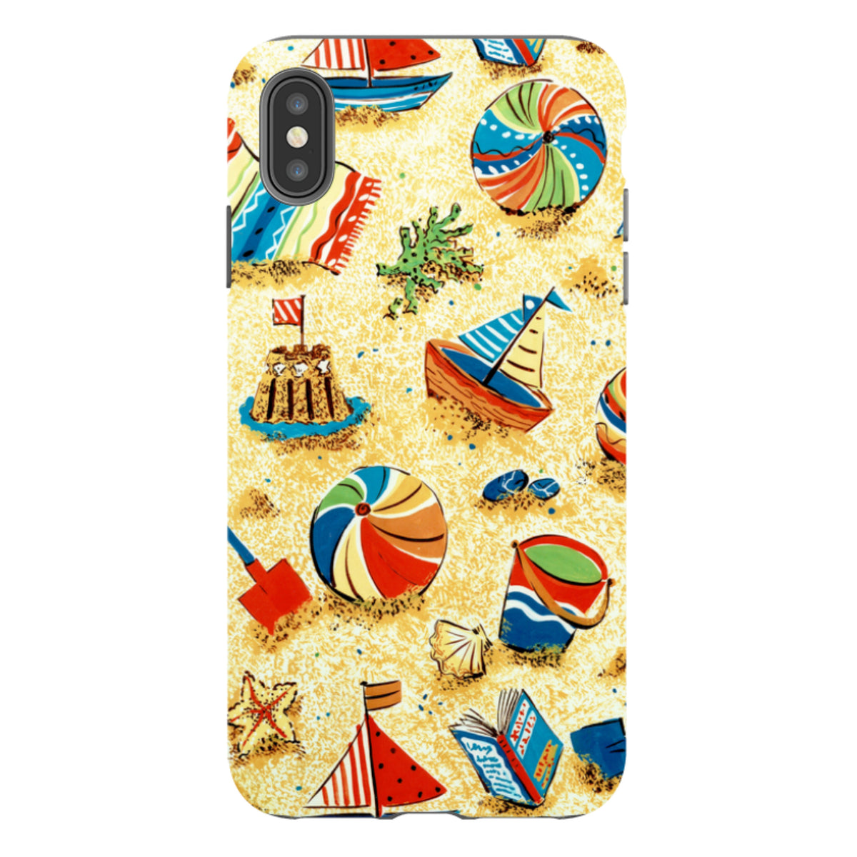 iPhone Tough Case - Beach Things By Sarah Campbell