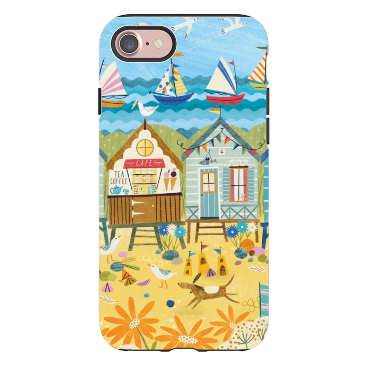 iPhone Tough Case - Beachy Days 2 By Ali Brookes