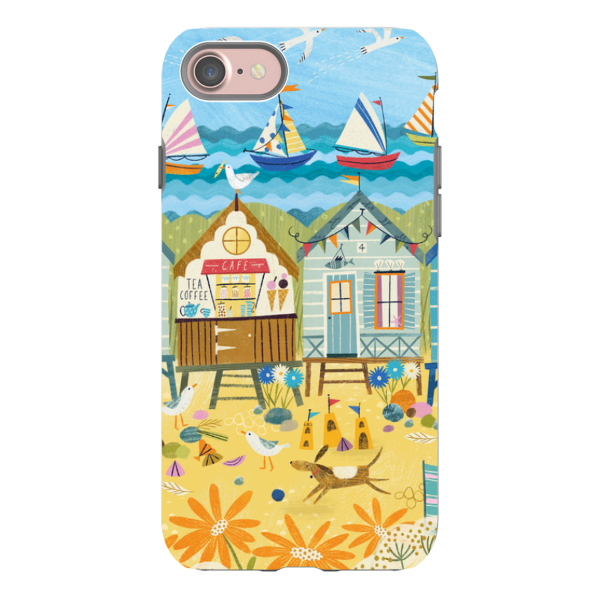 iPhone Tough Case - Beachy Days 2 By Ali Brookes