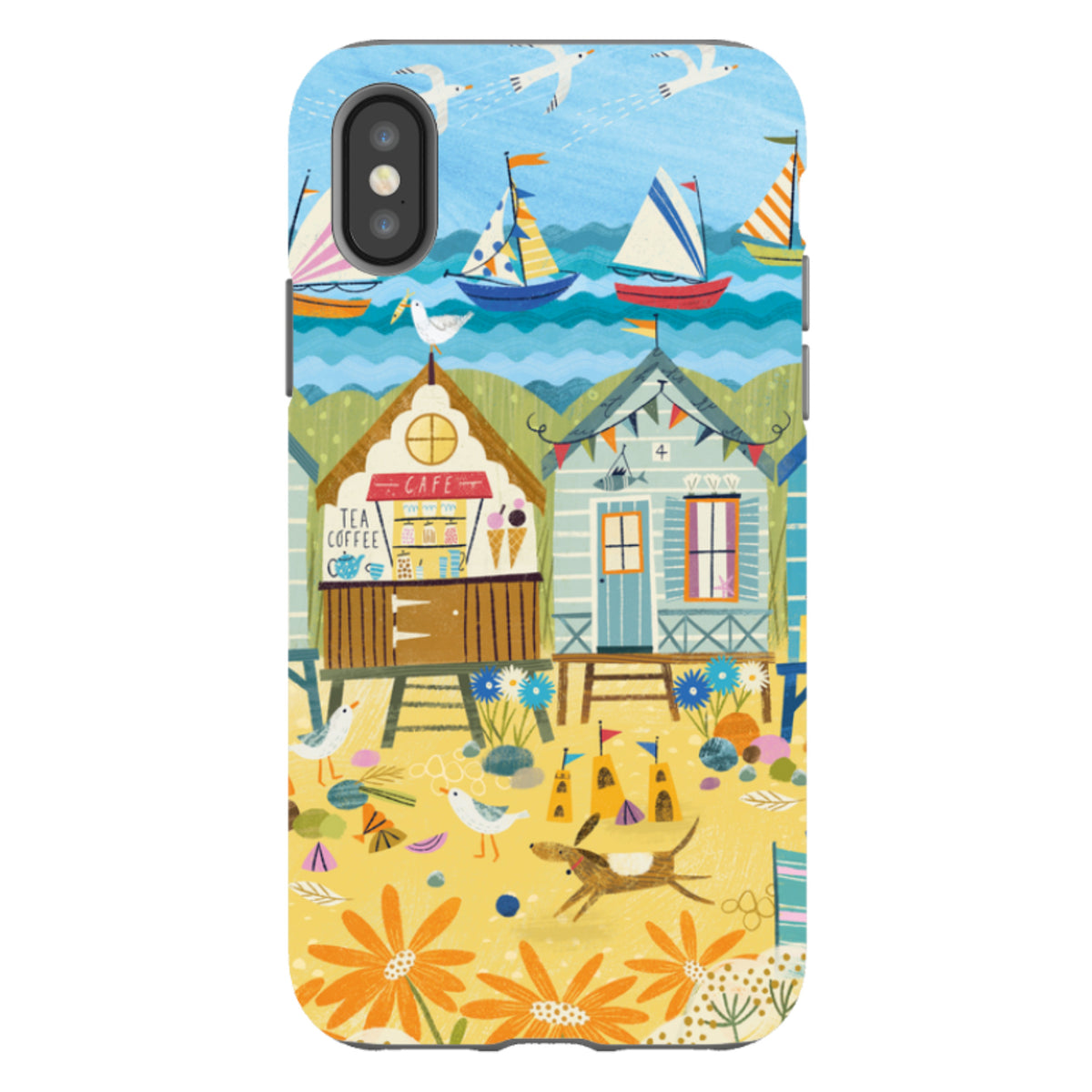 iPhone Tough Case - Beachy Days 2 By Ali Brookes