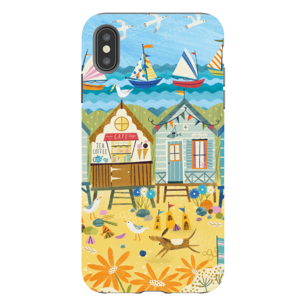 iPhone Tough Case - Beachy Days 2 By Ali Brookes