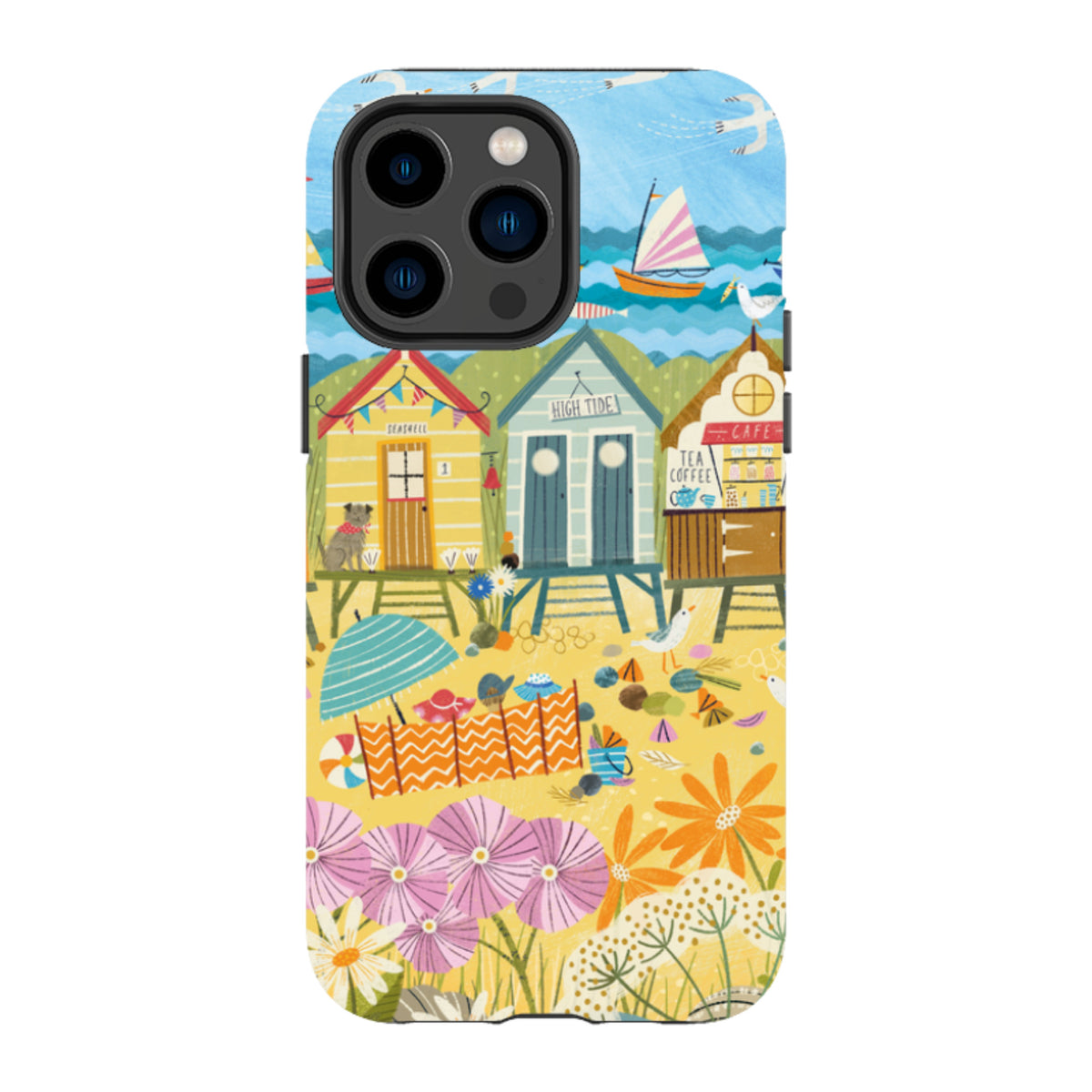 iPhone Tough Case - Beachy Days 3 By Ali Brookes