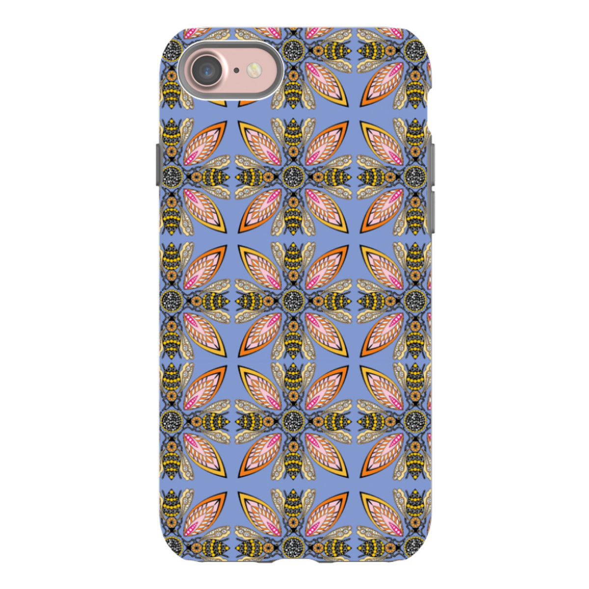iPhone Tough Case - Bees By Patternistas