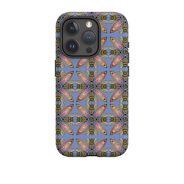 iPhone Tough Case - Bees By Patternistas