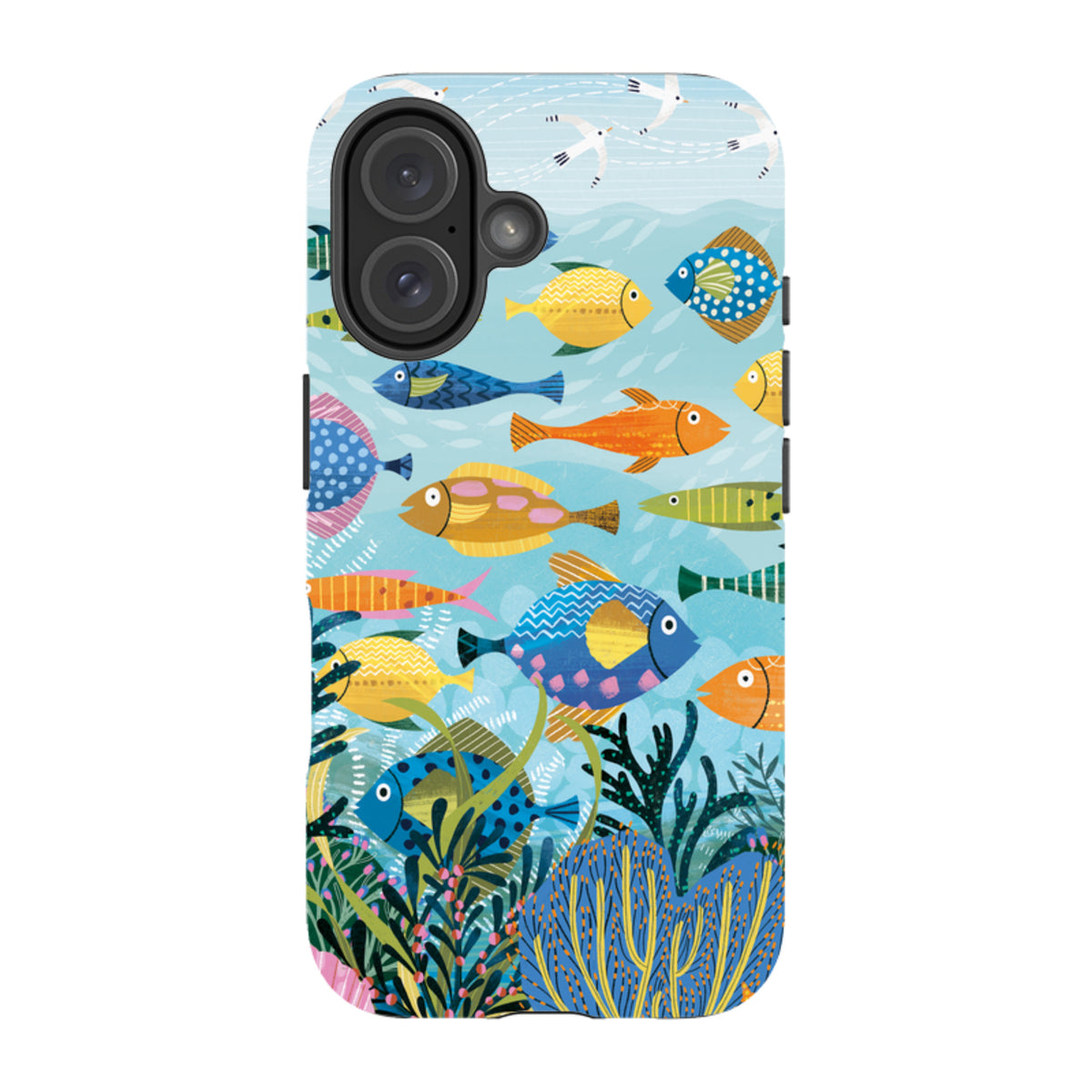 iPhone Tough Case - Beneath The Waves I By Ali Brookes