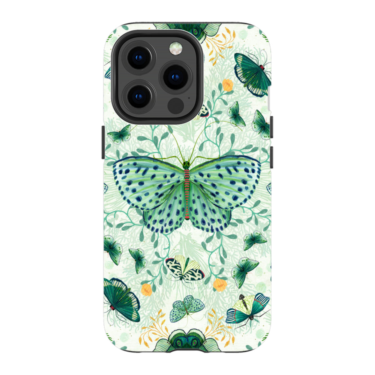 iPhone Tough Case - Big Moth 1 By Katherine Quinn