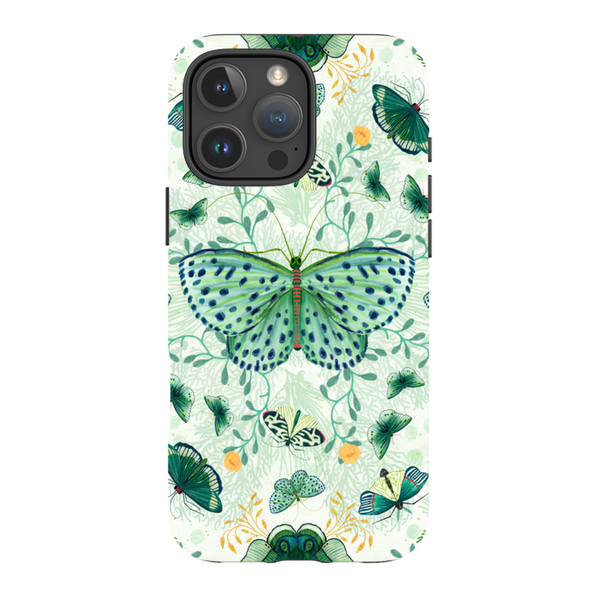 iPhone Tough Case - Big Moth 1 By Katherine Quinn