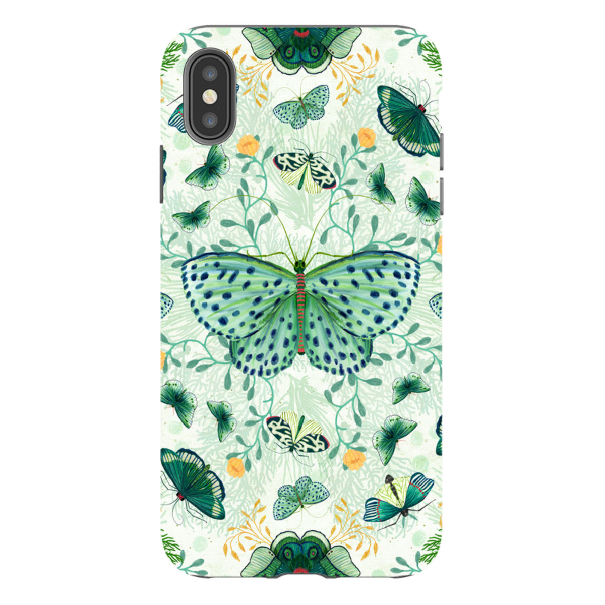 iPhone Tough Case - Big Moth 1 By Katherine Quinn