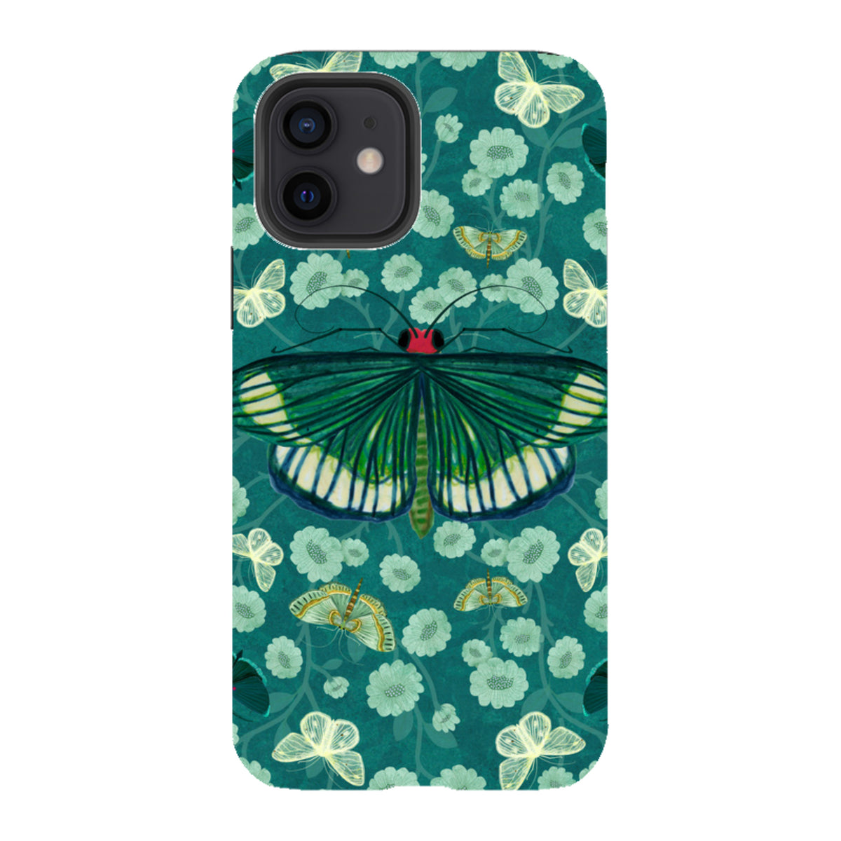iPhone Tough Case - Big Moth 2 By Katherine Quinn