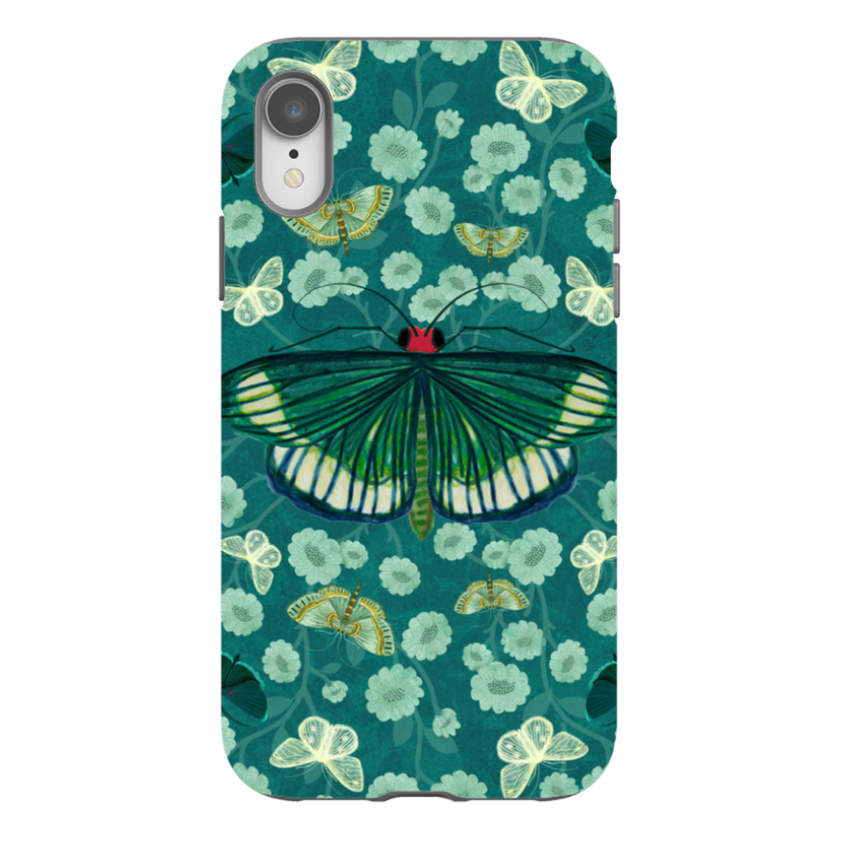 iPhone Tough Case - Big Moth 2 By Katherine Quinn