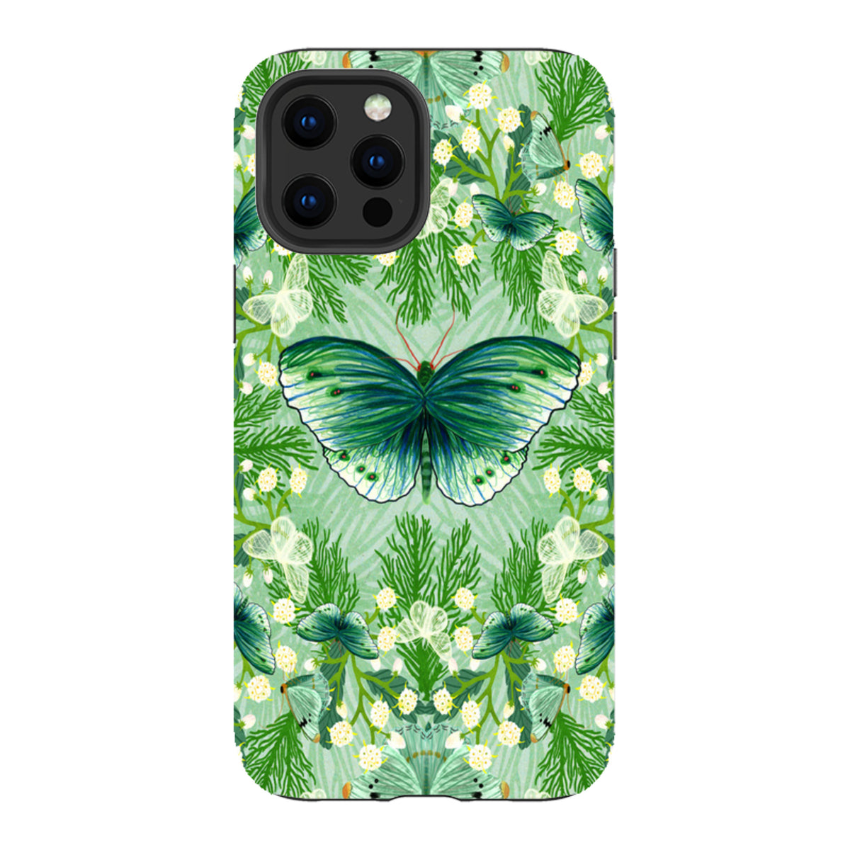 iPhone Tough Case - Big Moth 3 By Katherine Quinn