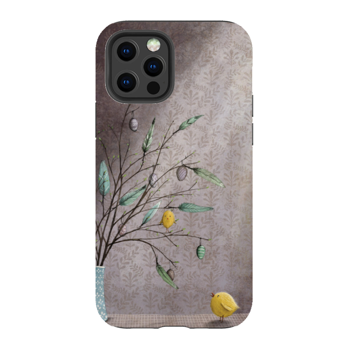 iPhone Tough Case - Bird Bouquet By Maja Lindberg