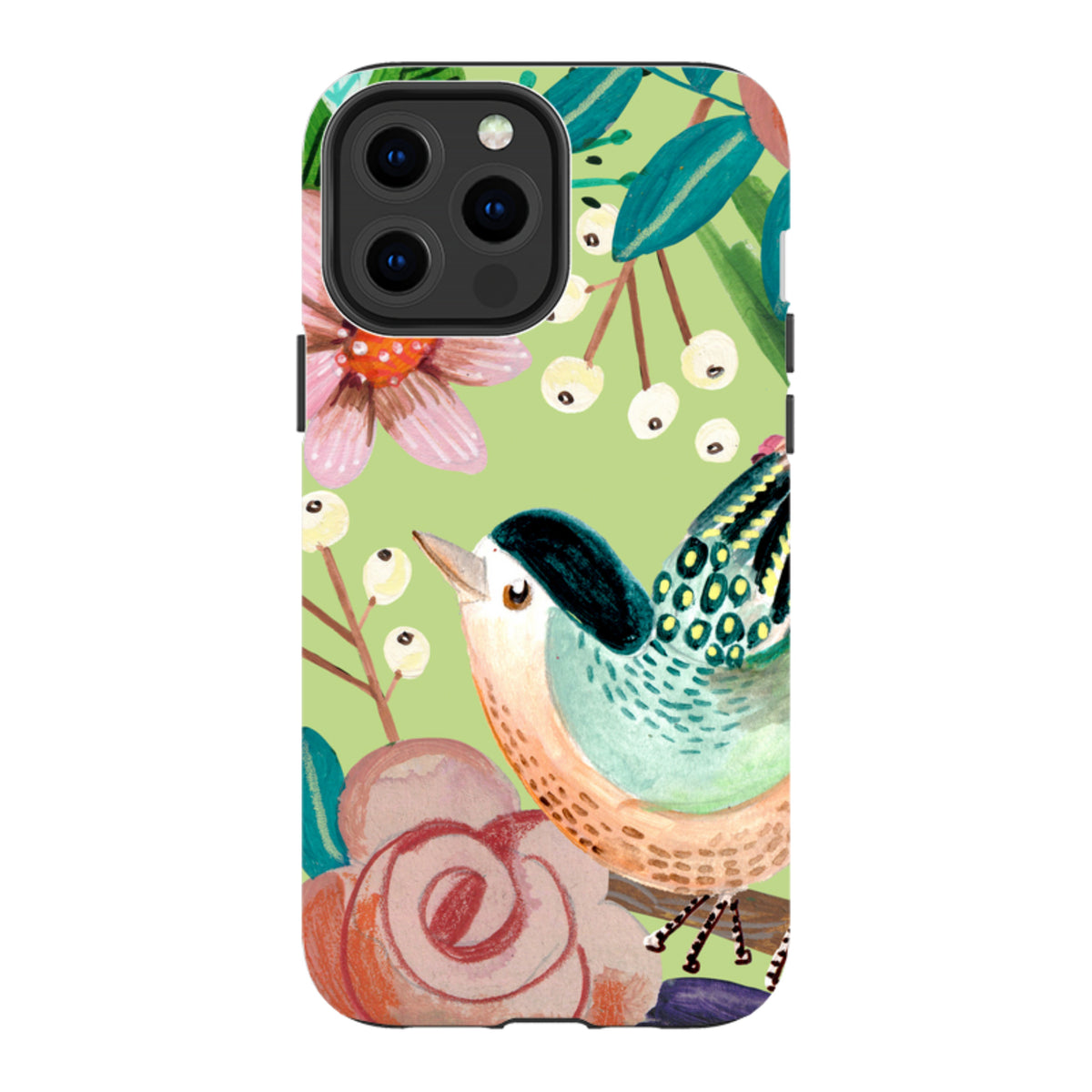 iPhone Tough Case - Bird By Caroline Bonne Muller