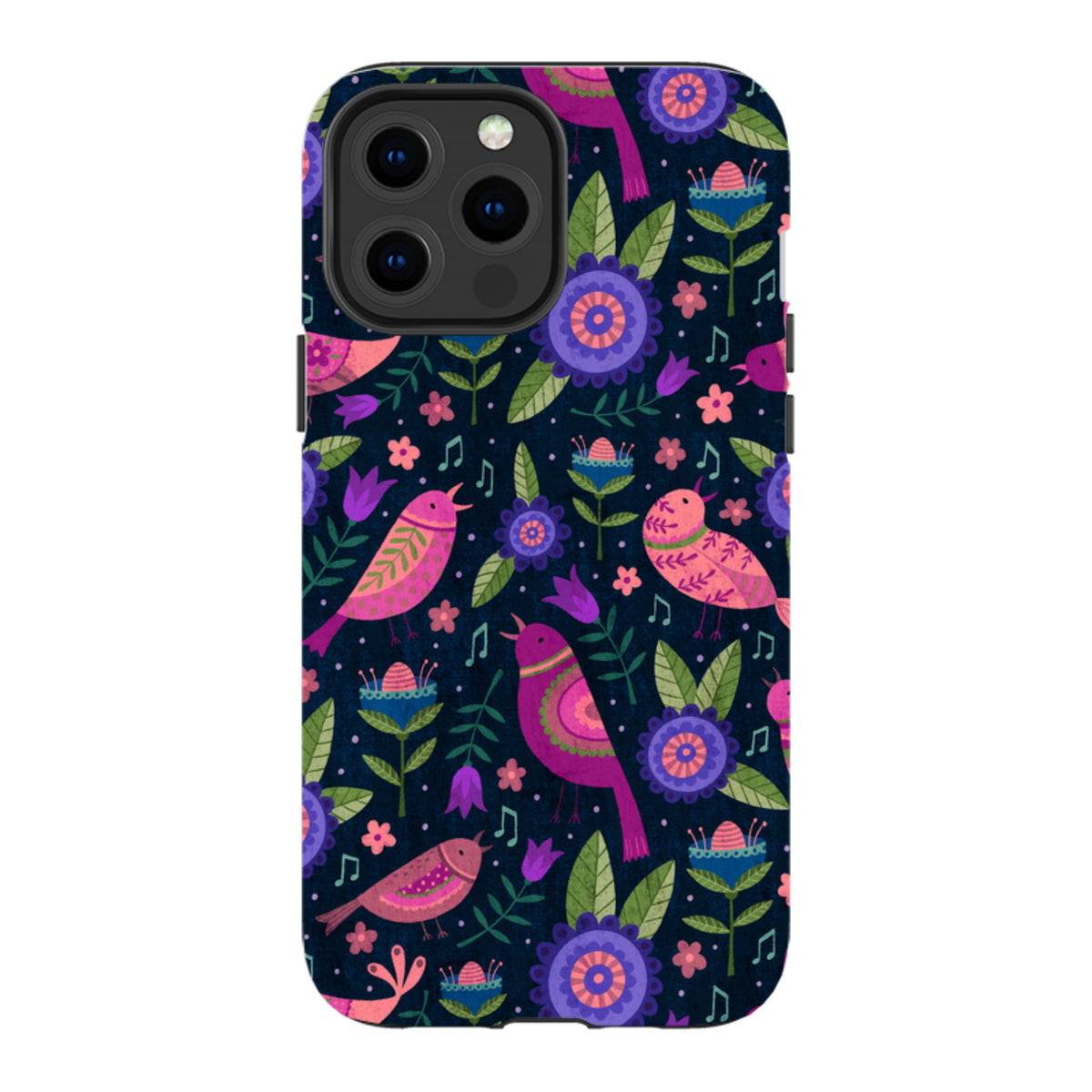 iPhone Tough Case - Bird Pattern VI By Suzy Taylor