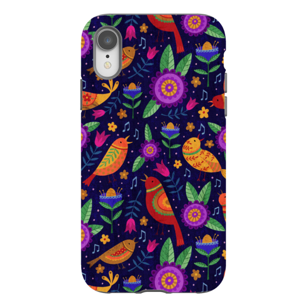 iPhone Tough Case - Bird Pattern VII By Suzy Taylor