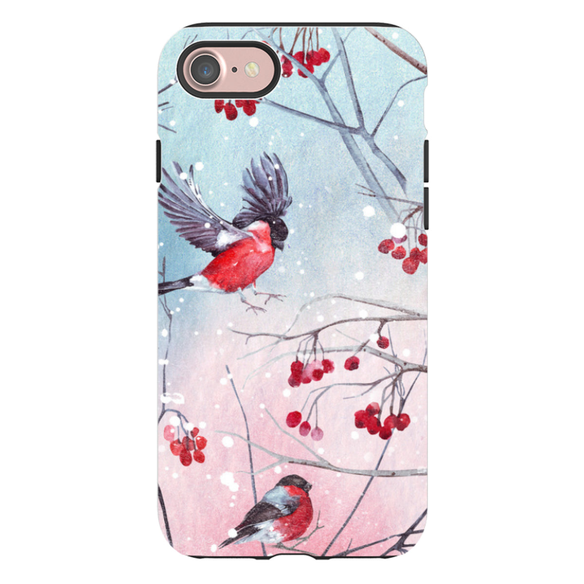 iPhone Tough Case - Birds And Berries