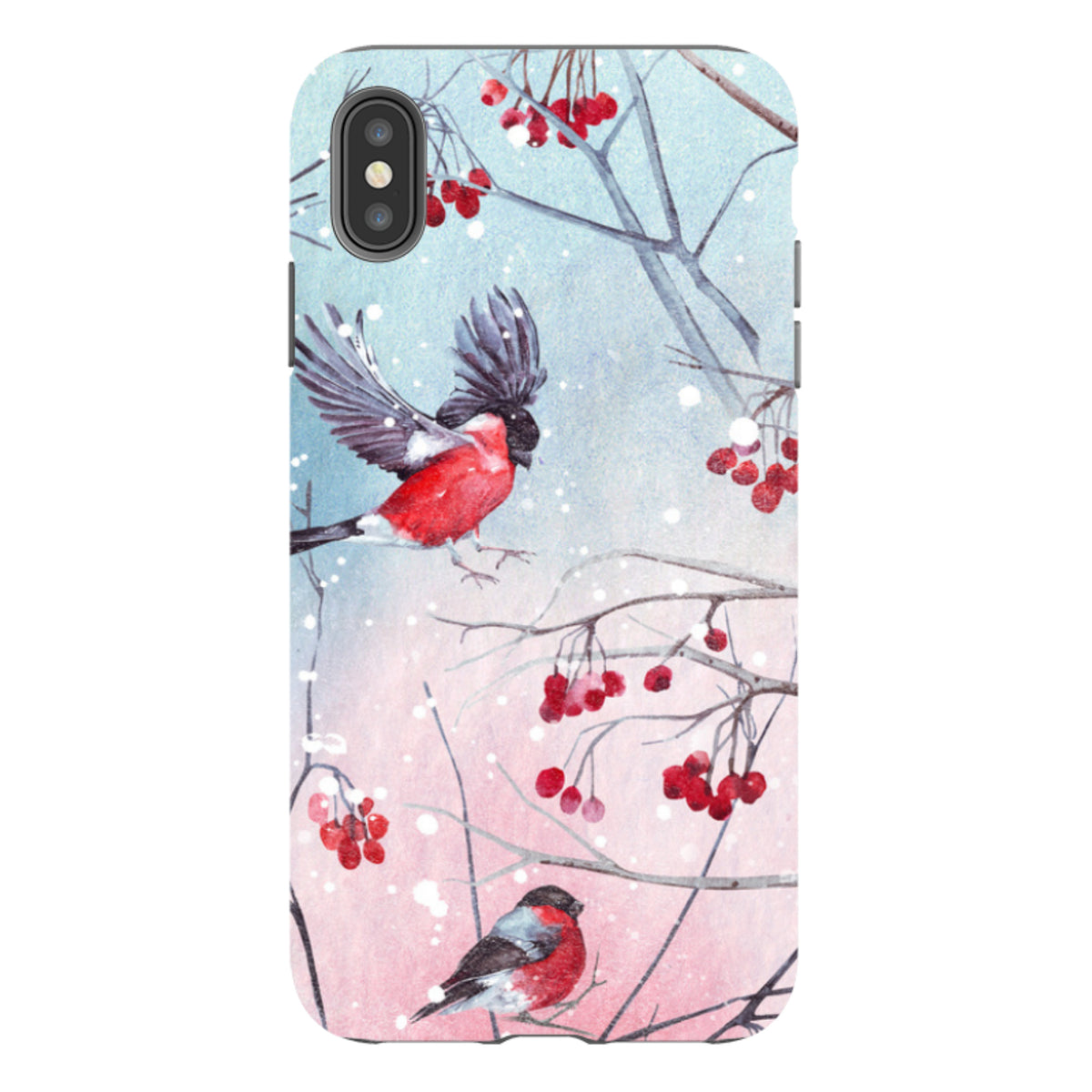 iPhone Tough Case - Birds And Berries