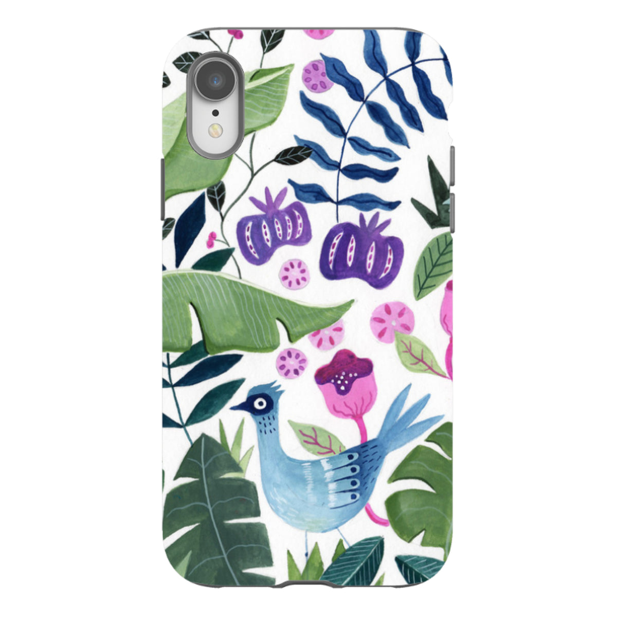 iPhone Tough Case - Birds In Forest By Bex Parkin