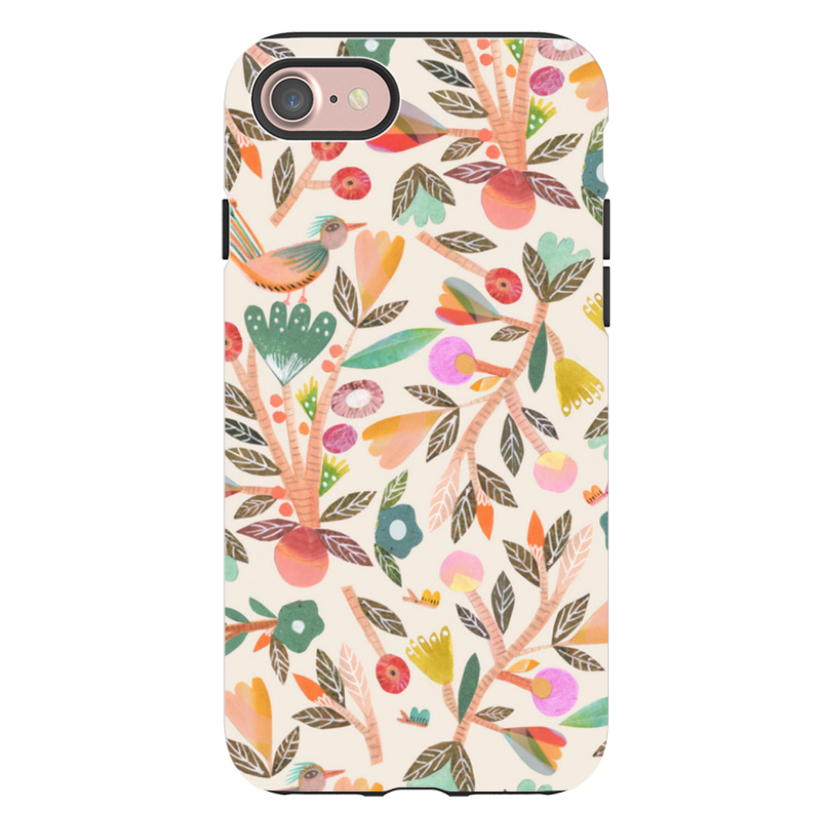 iPhone Tough Case - Birdsong By Gabriela Larios