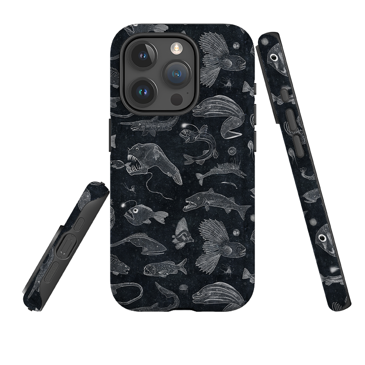 Твърд калъф за iPhone - Biters Line Drawing от Катрин Куин