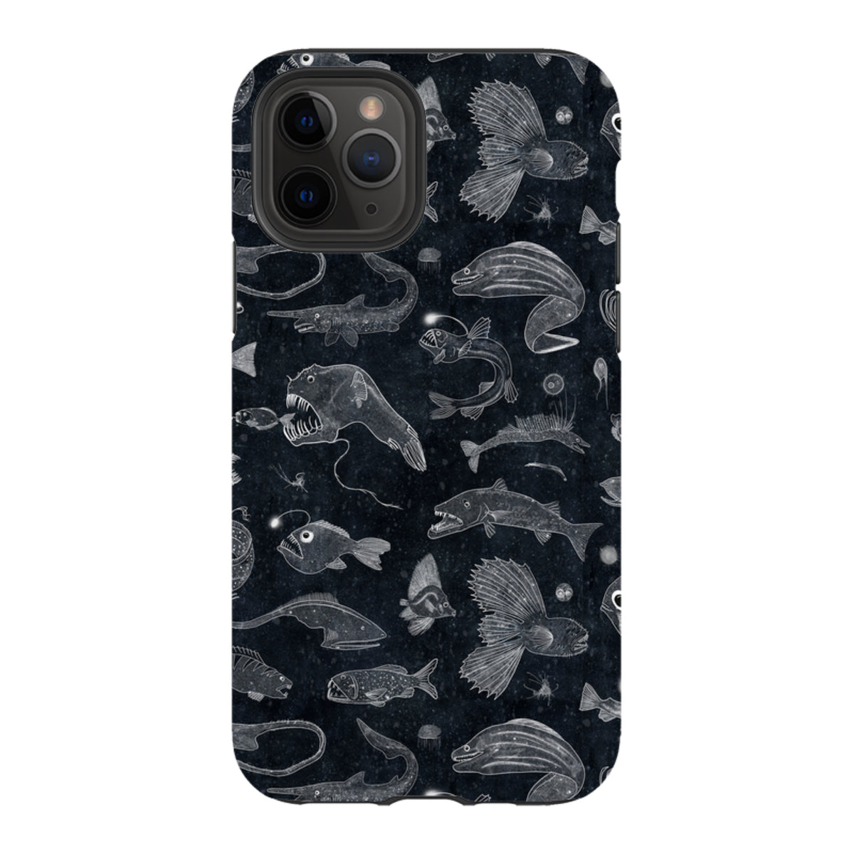 Твърд калъф за iPhone - Biters Line Drawing от Катрин Куин
