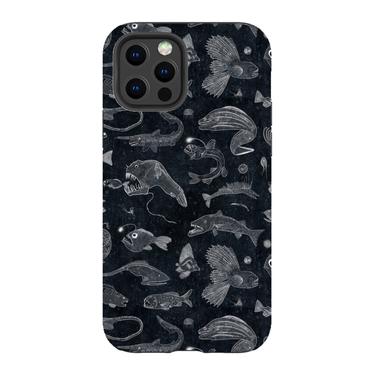 Твърд калъф за iPhone - Biters Line Drawing от Катрин Куин