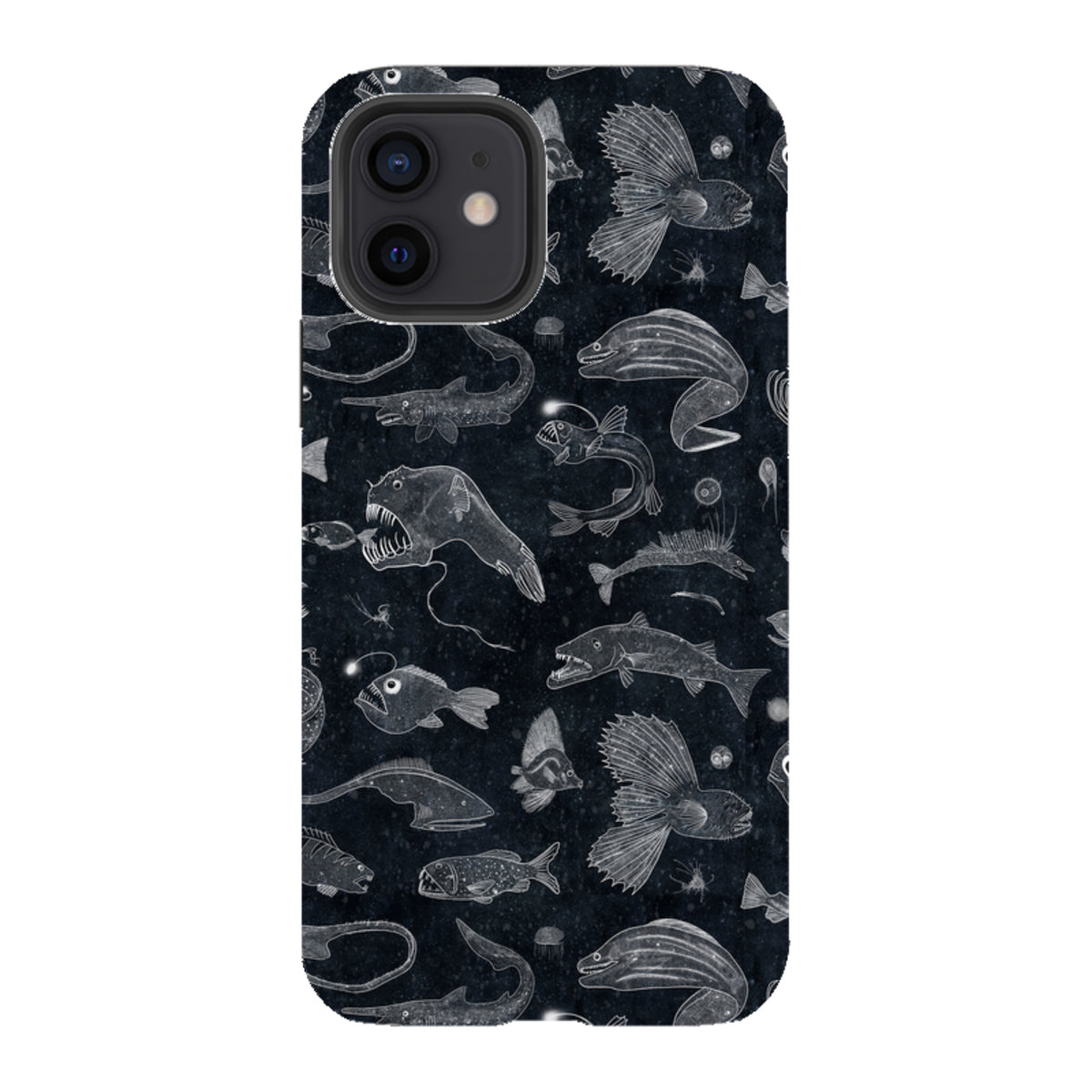 Твърд калъф за iPhone - Biters Line Drawing от Катрин Куин