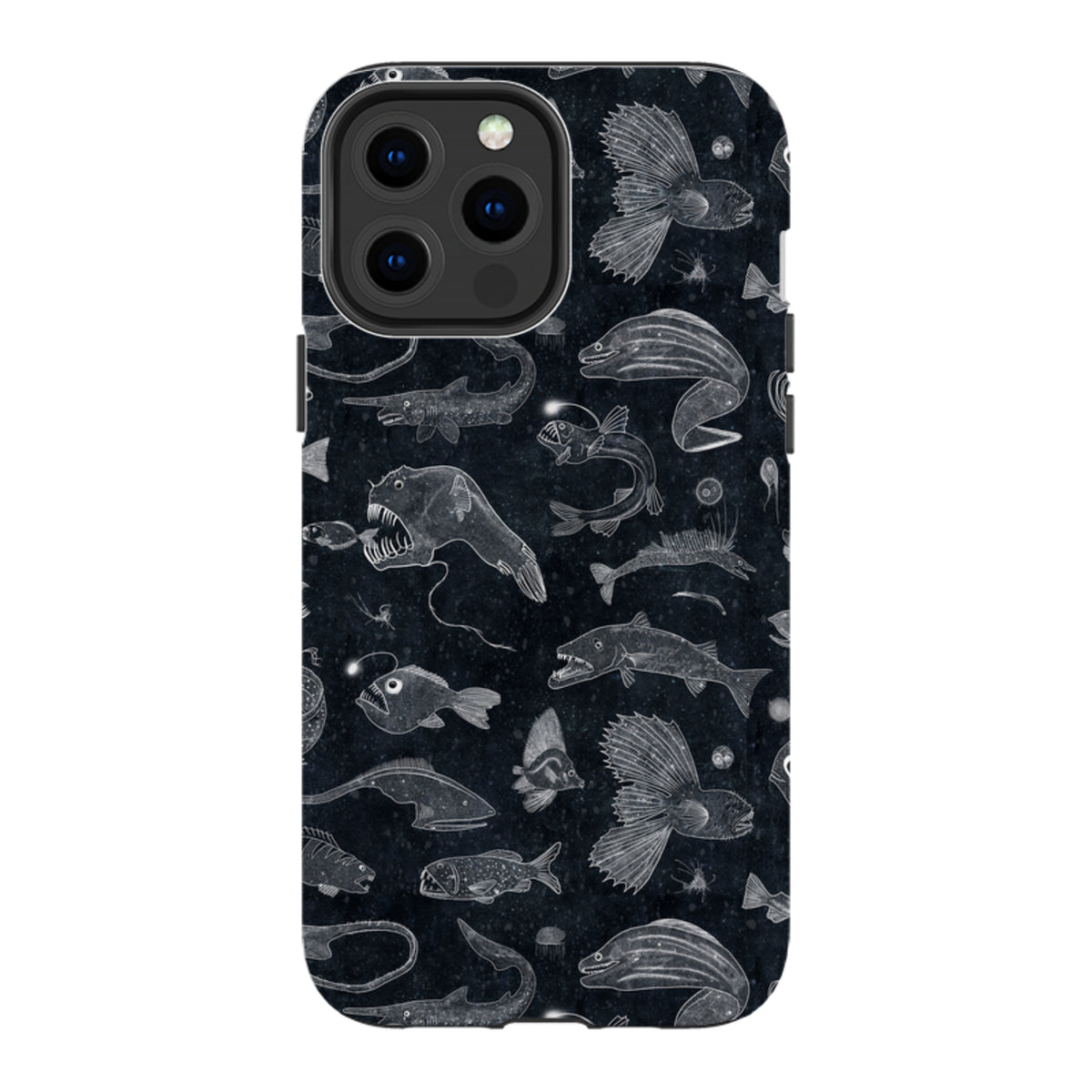 Твърд калъф за iPhone - Biters Line Drawing от Катрин Куин