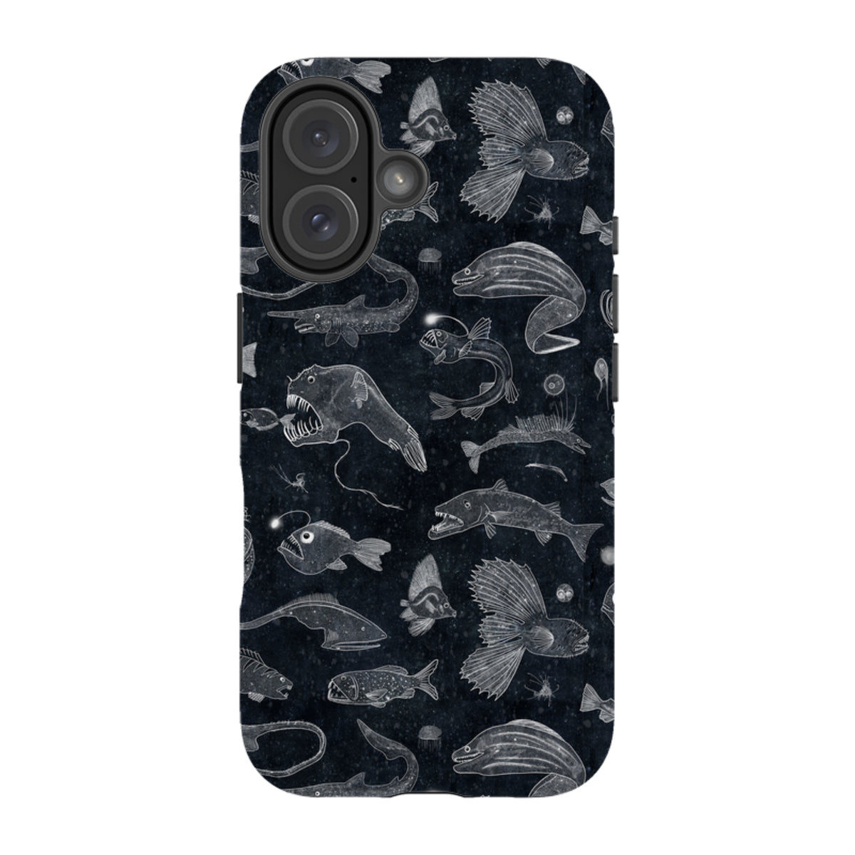 Твърд калъф за iPhone - Biters Line Drawing от Катрин Куин