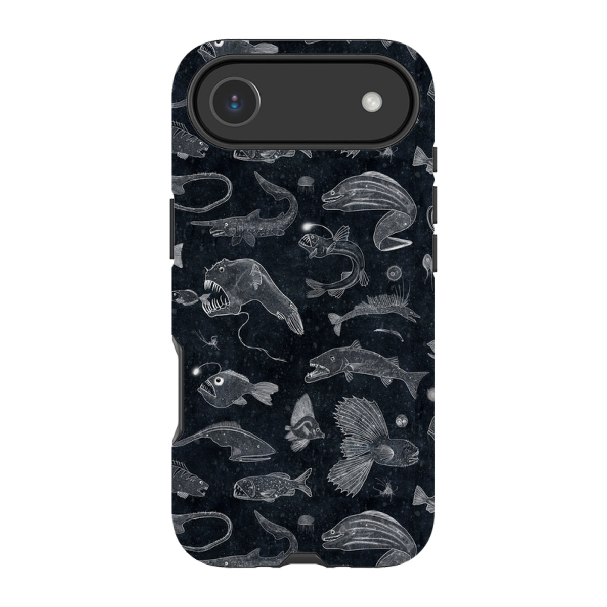 Твърд калъф за iPhone - Biters Line Drawing от Катрин Куин