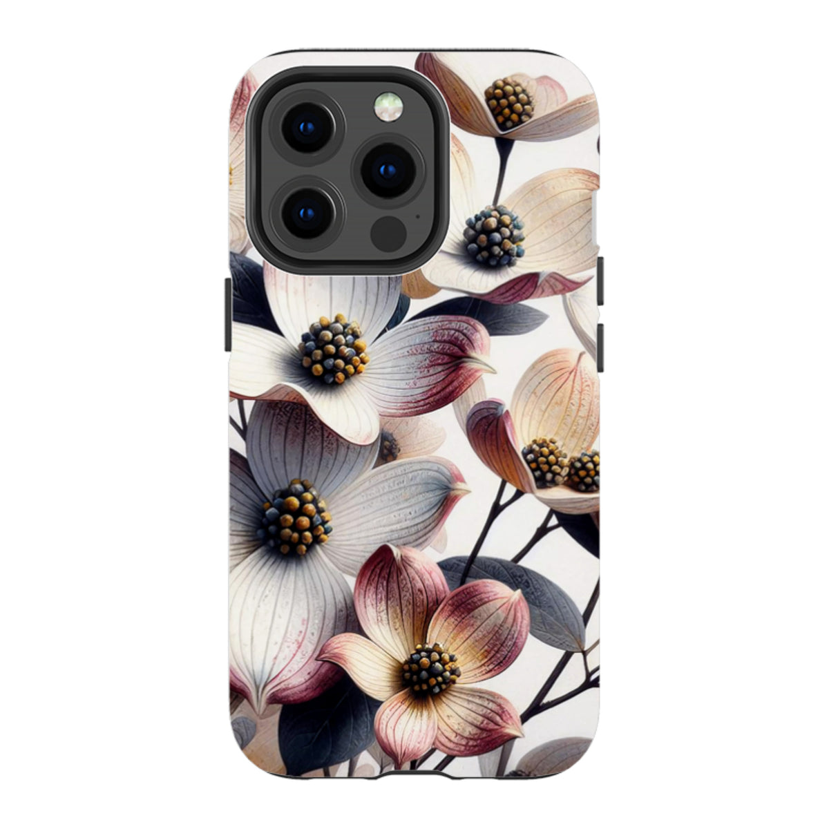 iPhone Tough Case - Blackstone Floral