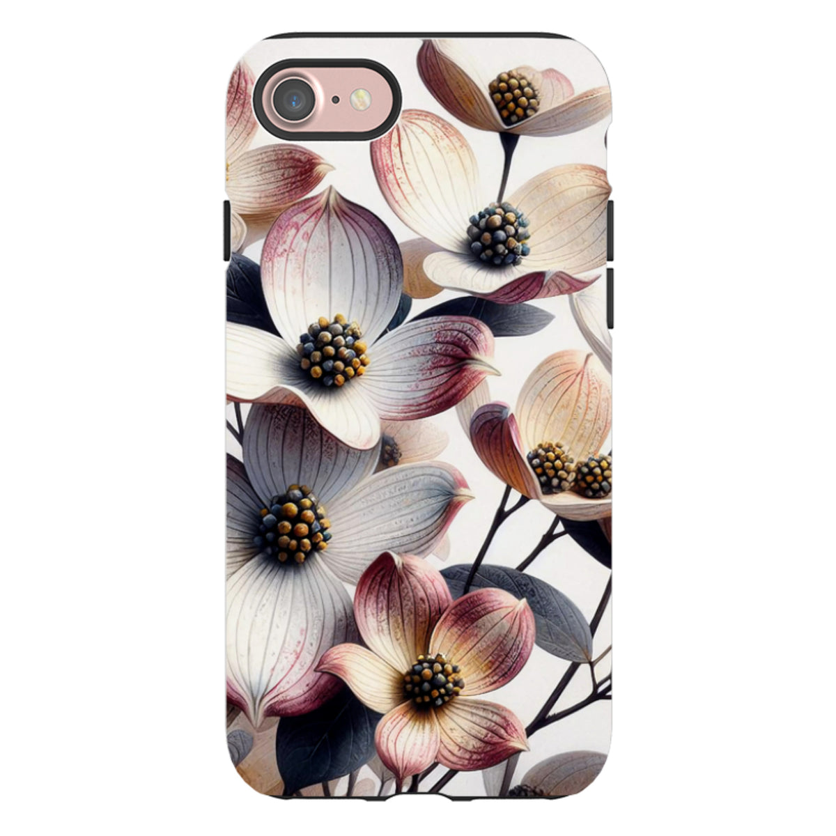 iPhone Tough Case - Blackstone Floral
