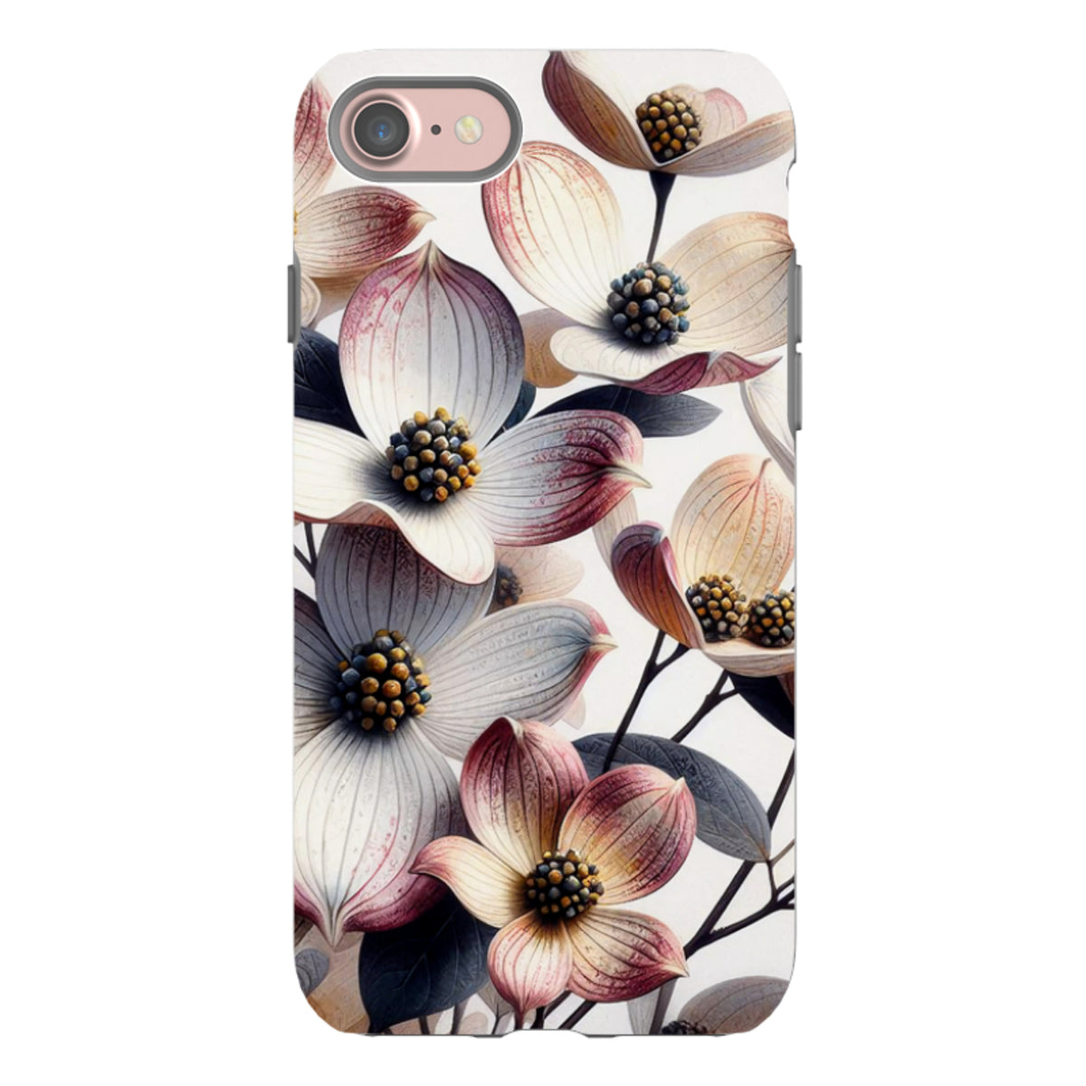 iPhone Tough Case - Blackstone Floral