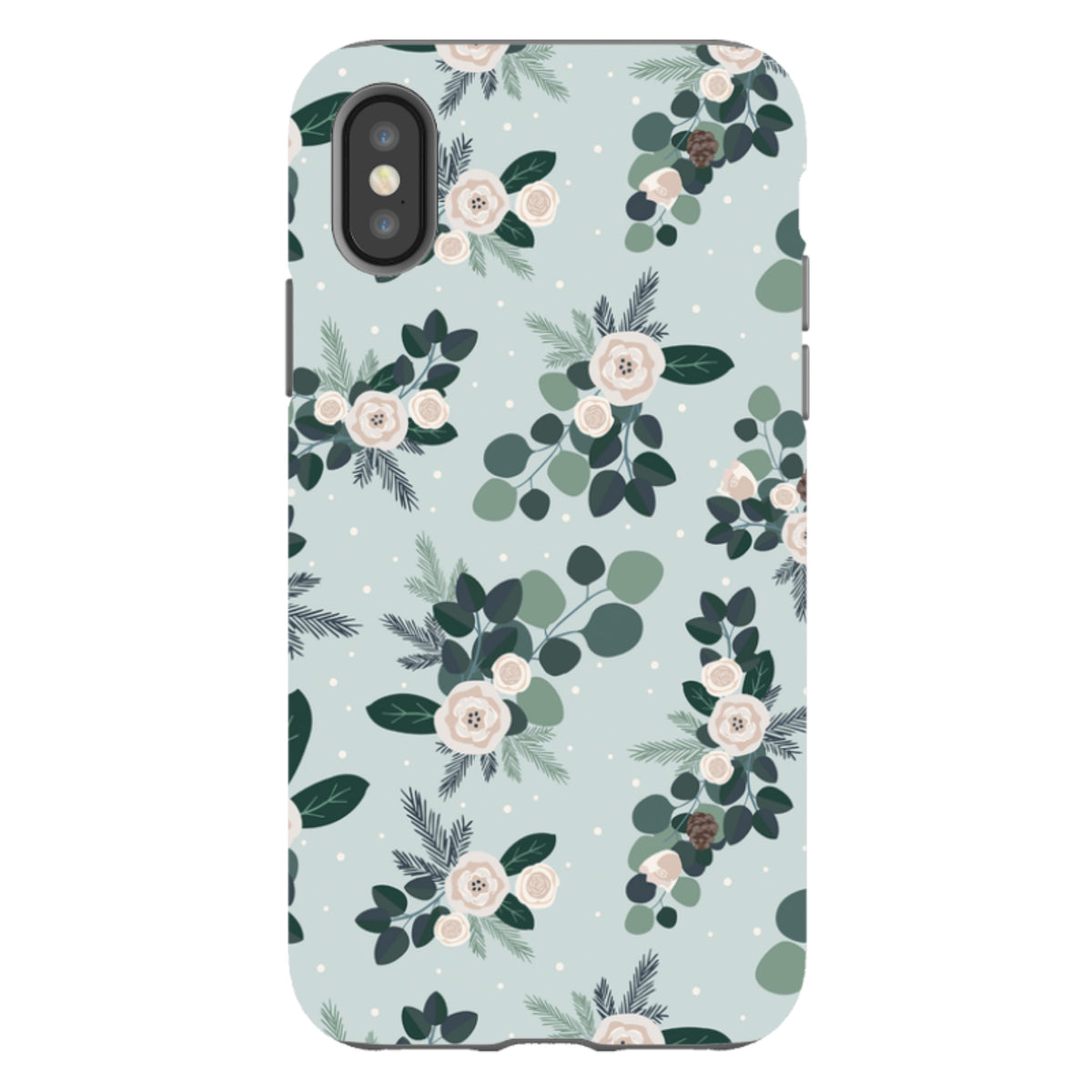 iPhone Tough Case - Blooms Of Xmas
