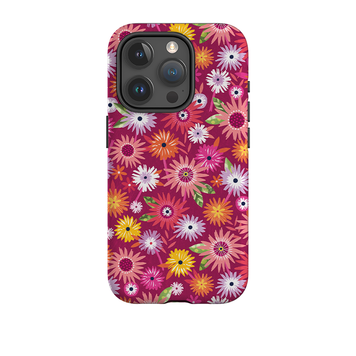 iPhone Tough Case - Blooms V By Ali Brookes