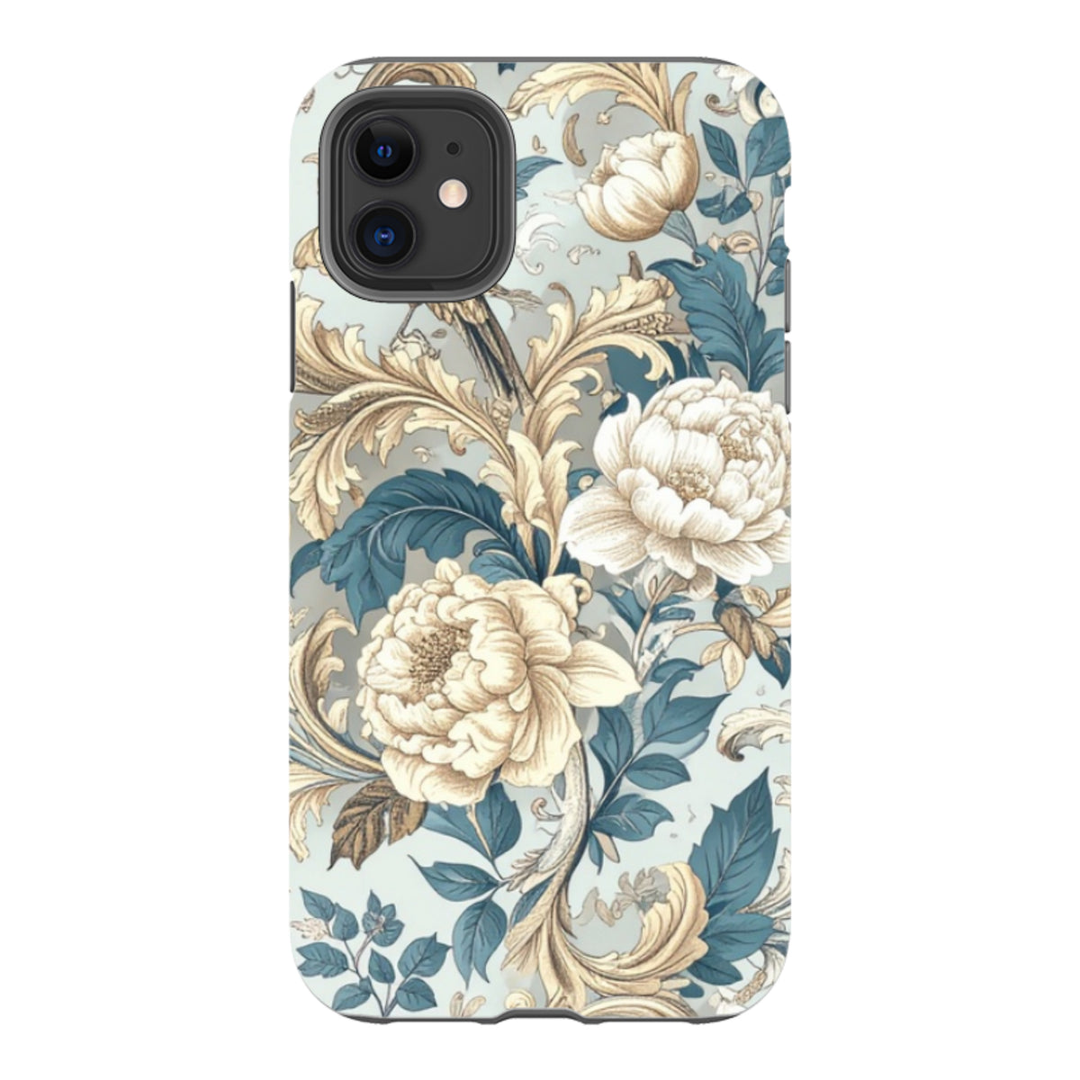 iPhone Tough Case - Blue and Gold Summer
