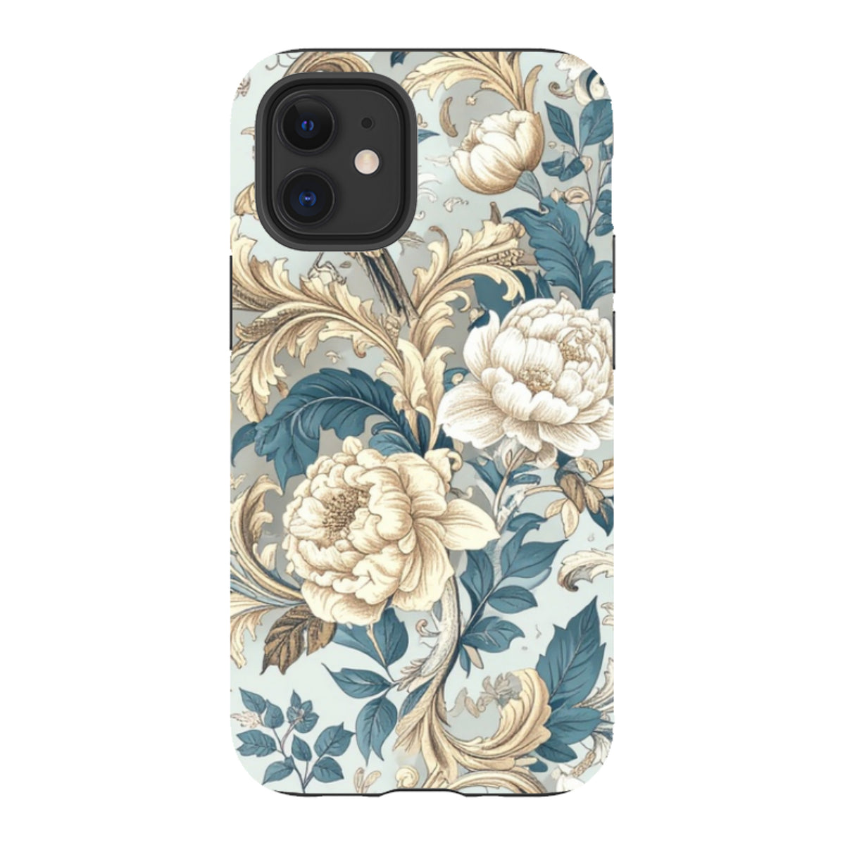 iPhone Tough Case - Blue and Gold Summer
