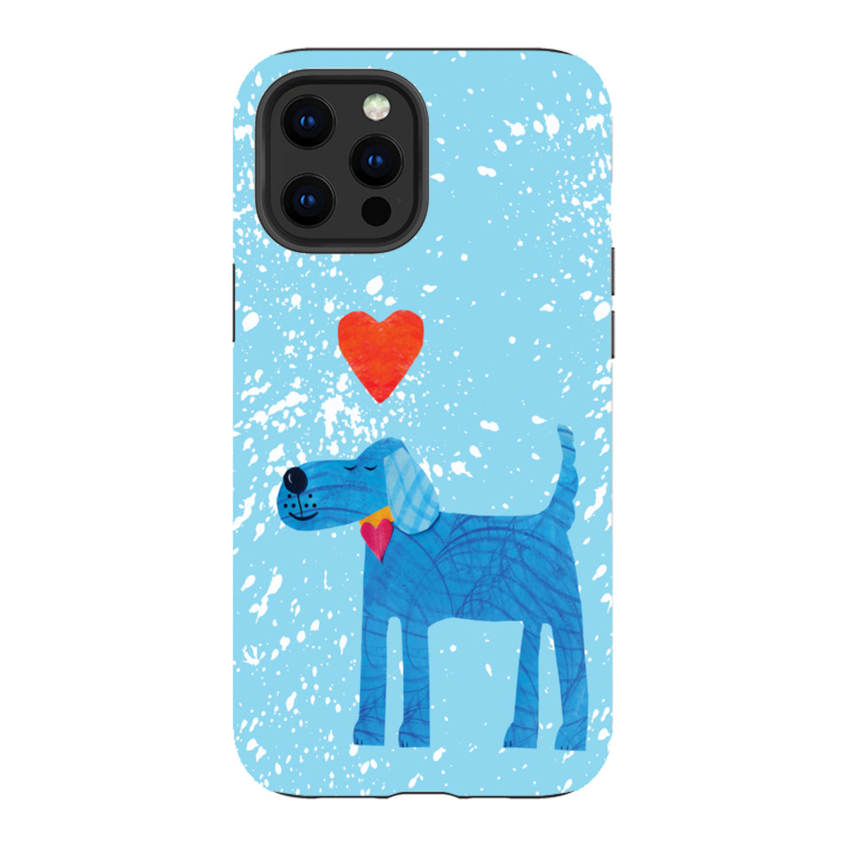 iPhone Tough Case - Blue Dog By Tracey English