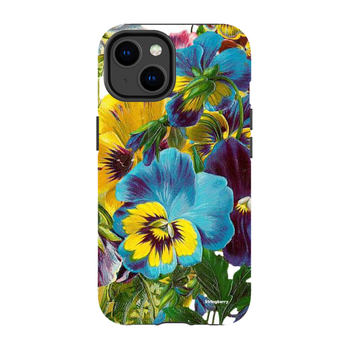 iPhone Tough Case - Blue Garden