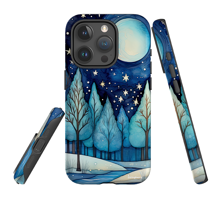 iPhone Tough Case - Blue Ice Canal